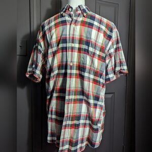 Men's Multicolor Plaid Shirt